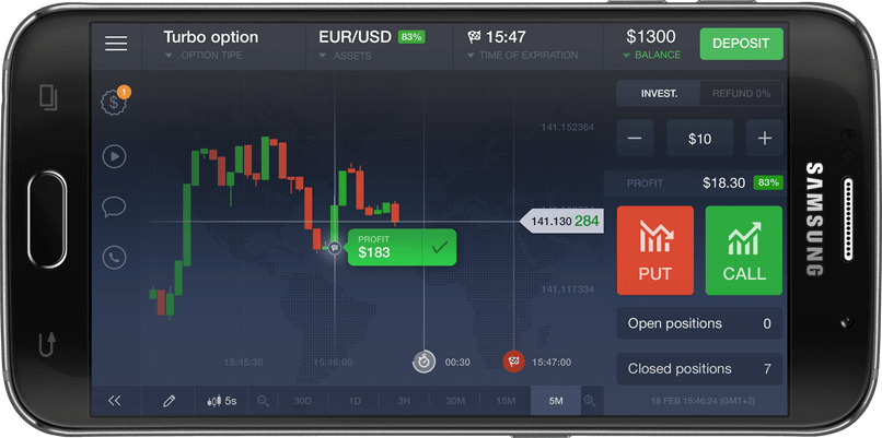 binary options iq option app