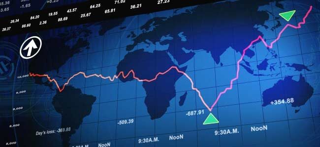 global map in a financial platform